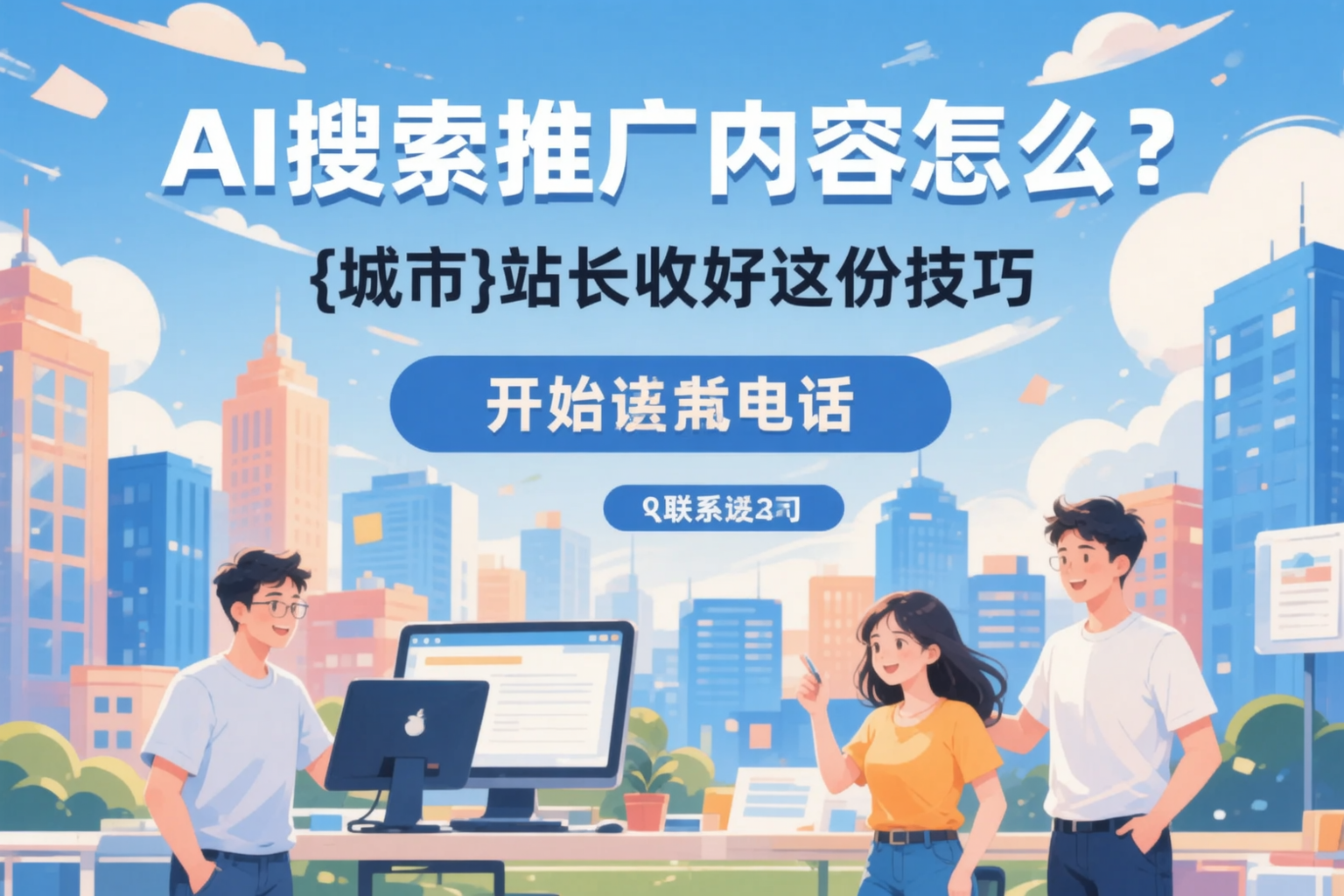 AI搜索推广内容怎么写?平城站长收好这份技巧