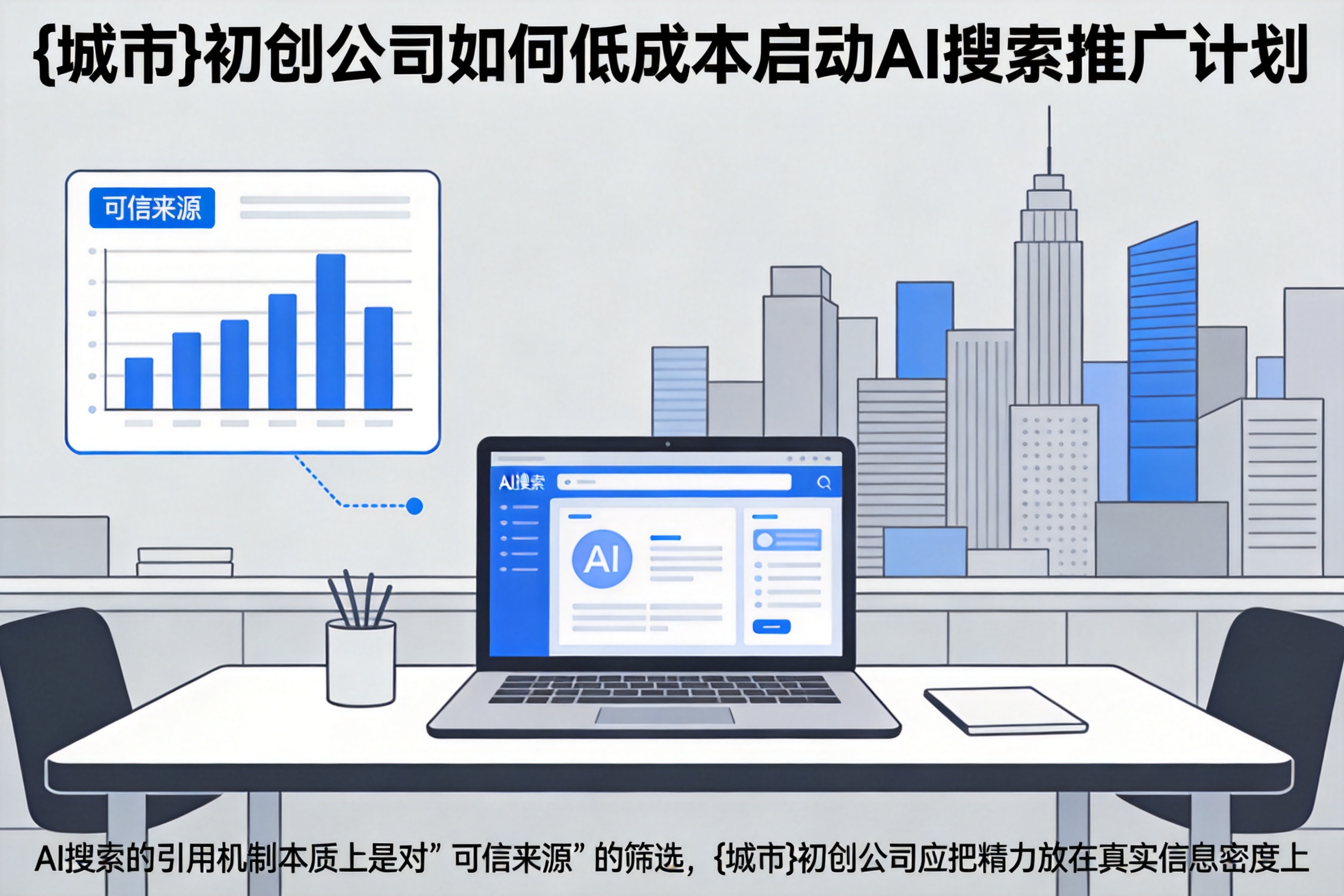 平城初创公司如何低成本启动AI搜索推广计划
