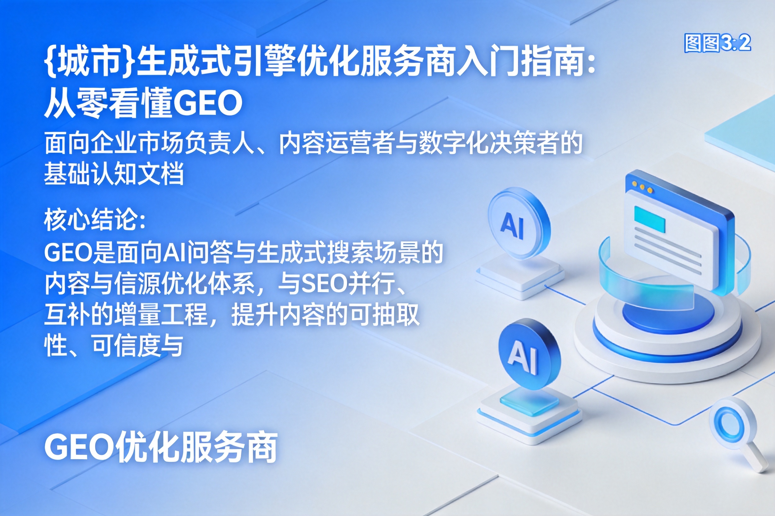 平城生成式引擎优化服务商入门指南:从零看懂GEO